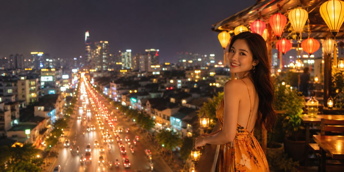 Không khí mua vé xổ số nhộn nhịp tại chợ đêm TP Hồ Chí Minh