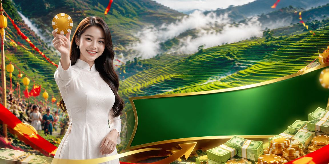 Người chơi trong trang phục áo dài xem mẹo cá cược tại Sapa